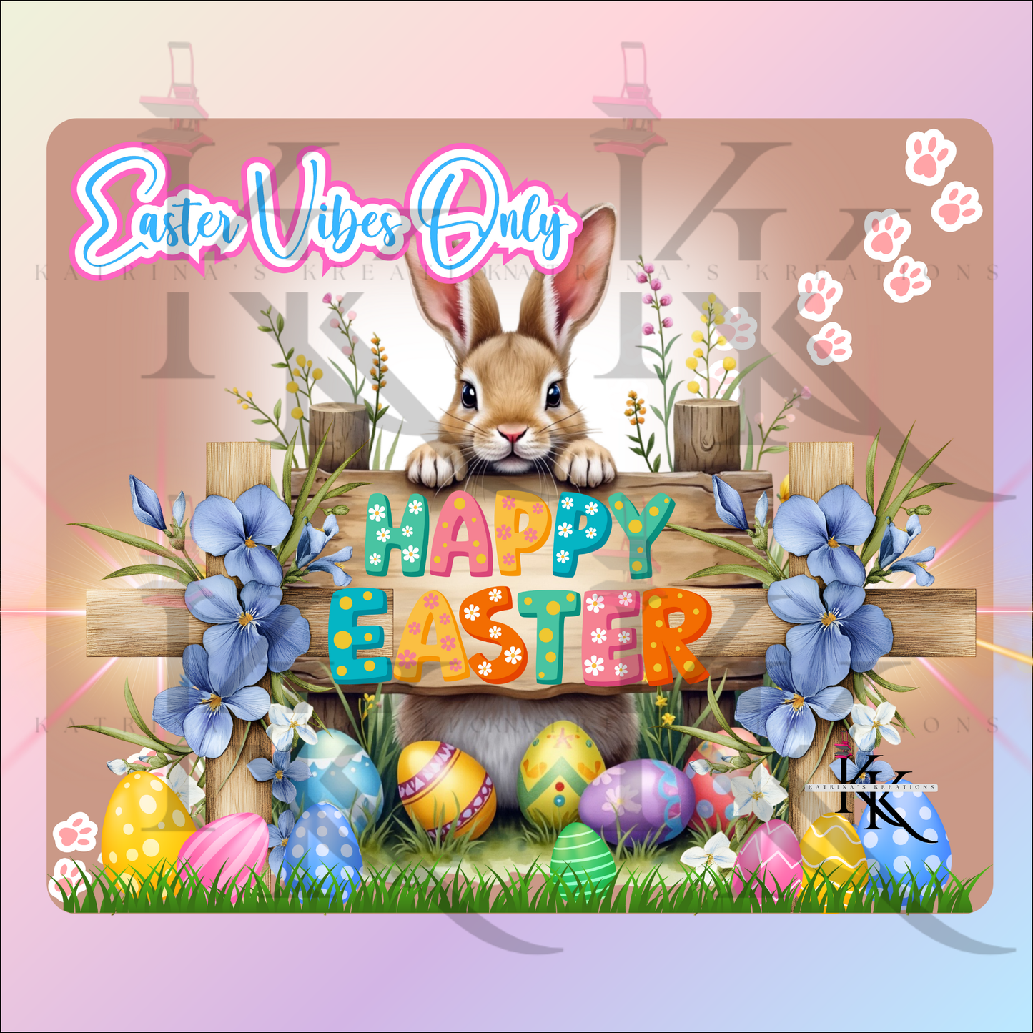 Custom Mousepads (Easter Themed)