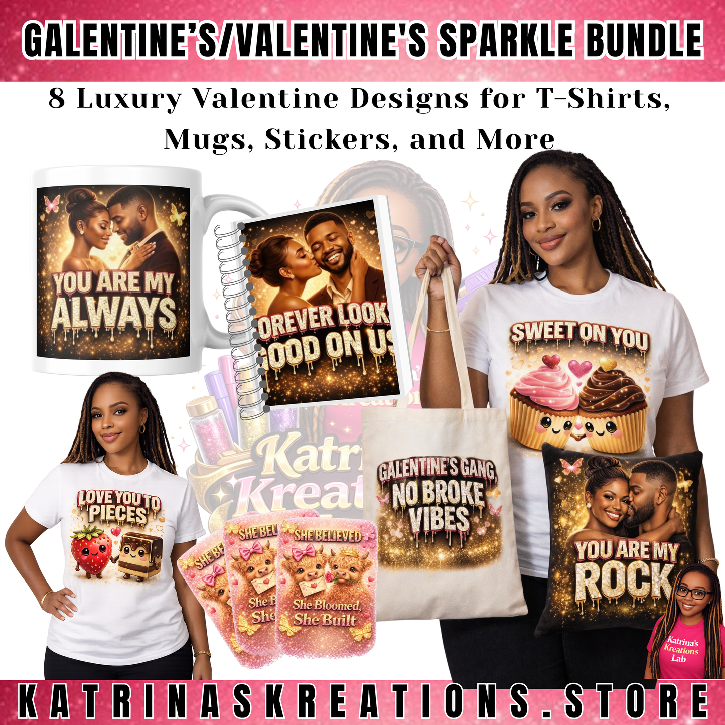 Galentine’s/Valentine's Sparkle Bundle