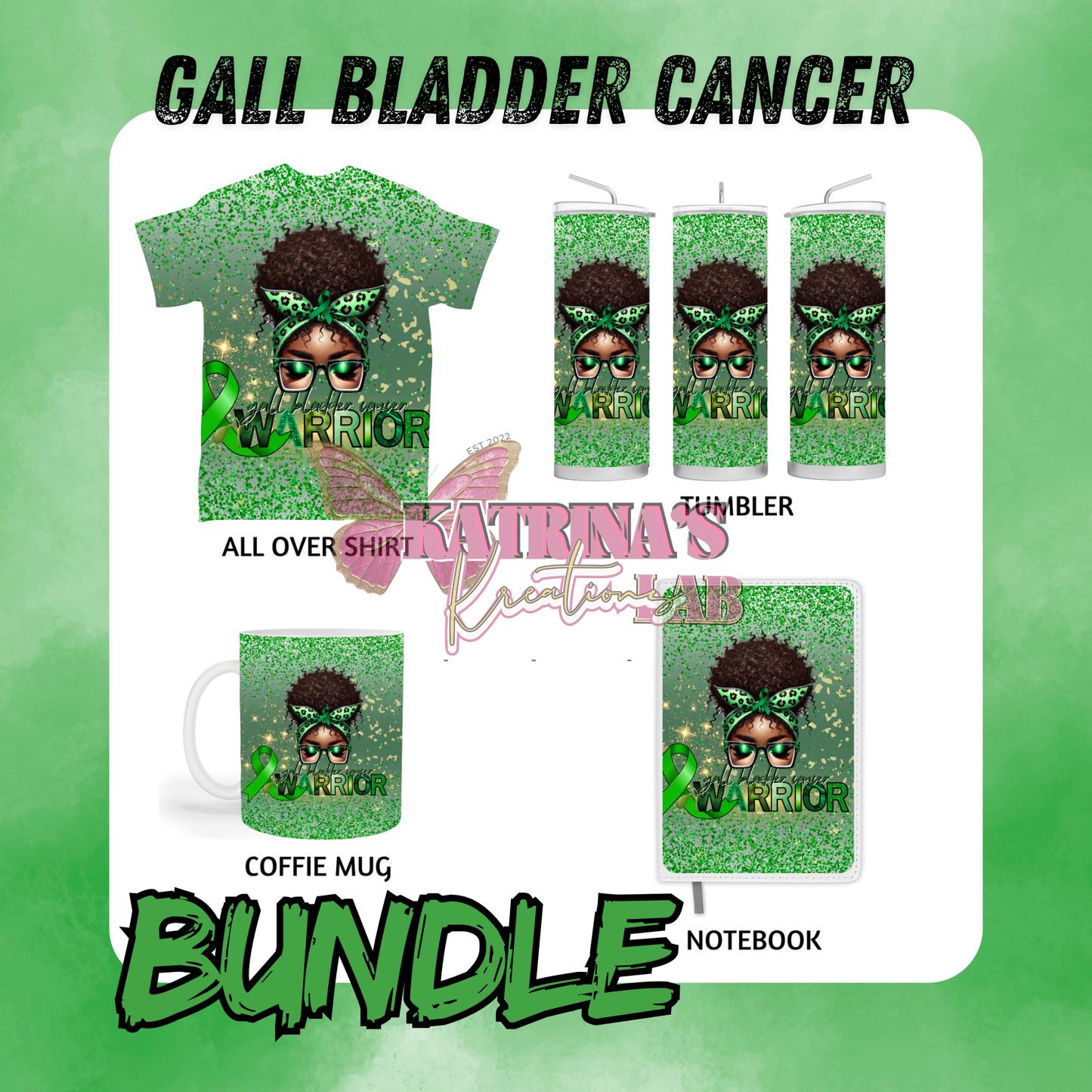 Gall Bladder Cancer Awareness Bundle