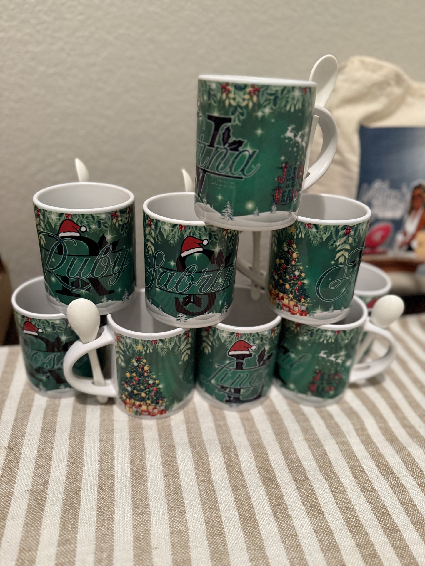 11oz Sublimation Mug w/spoon