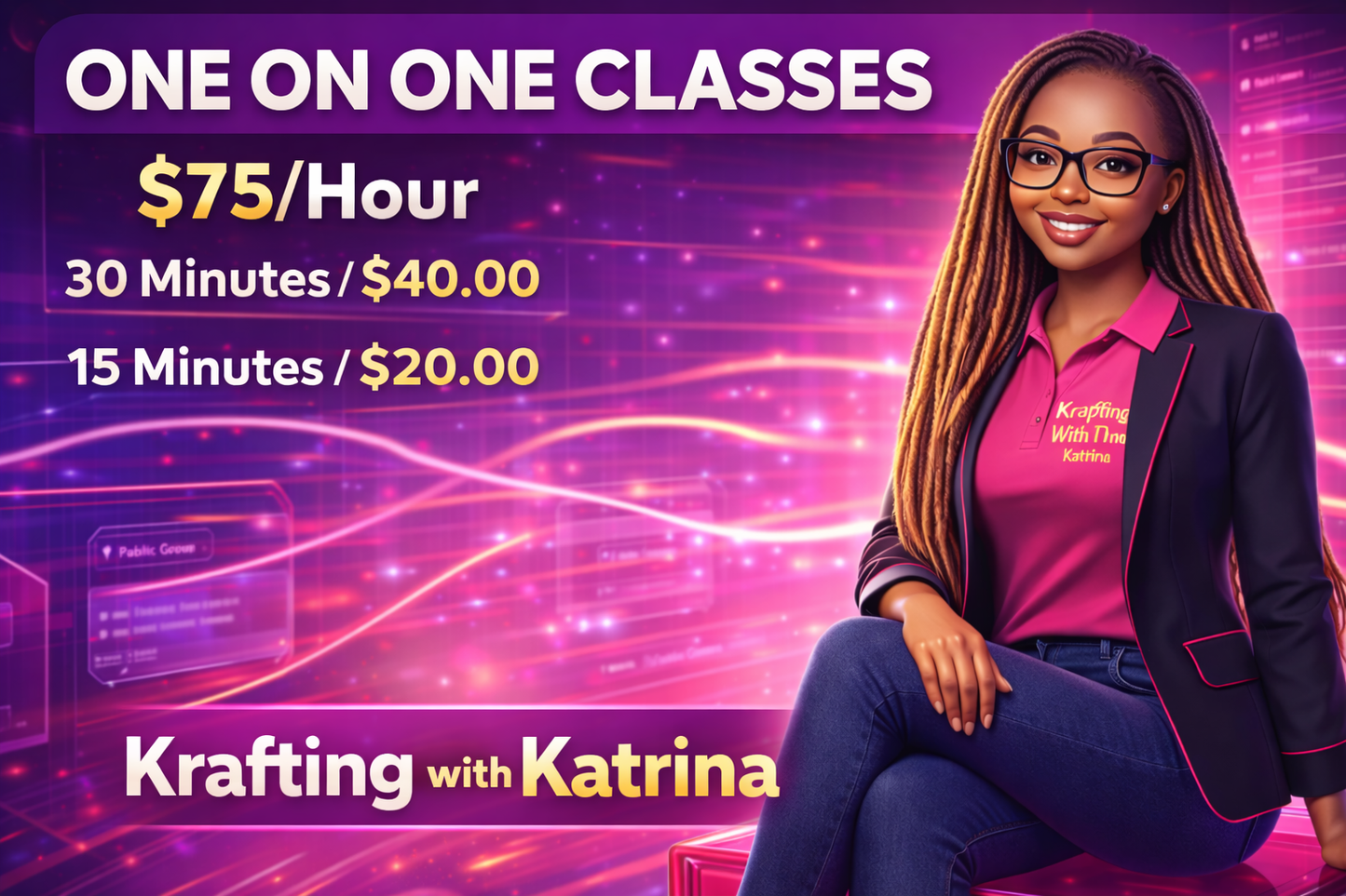 One on One Kreative Sessions