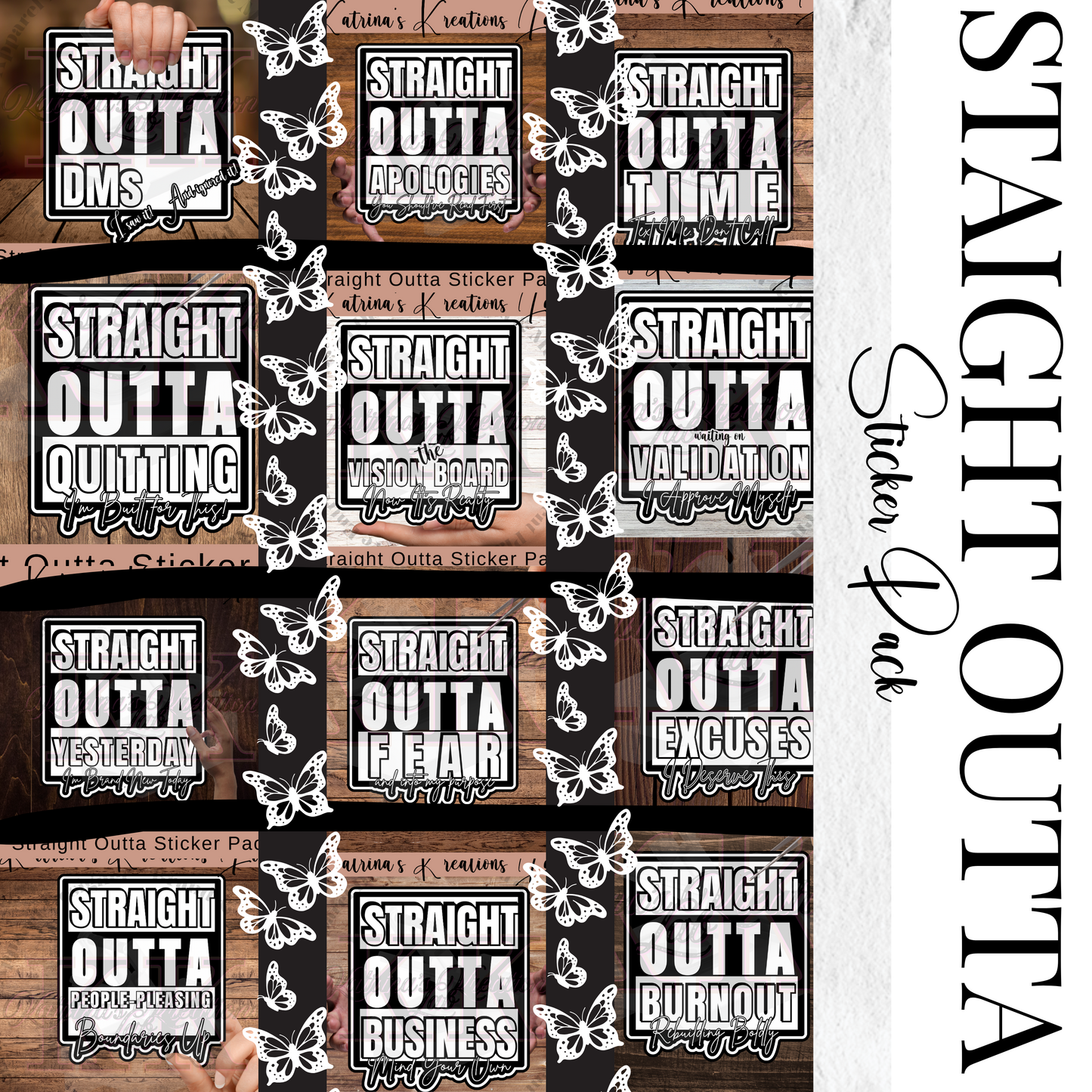 Sticker Pack | Straight Outta Edition