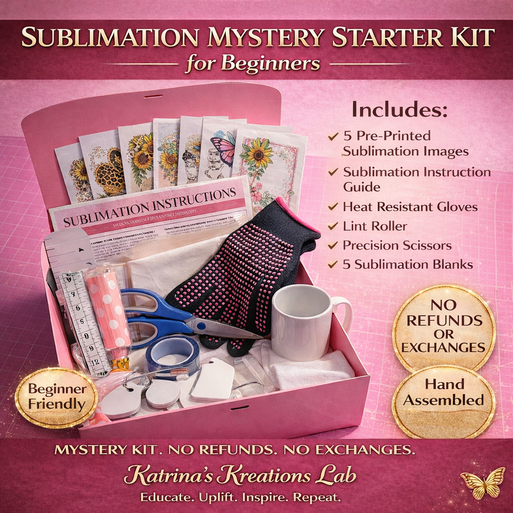 Sublimation Mystery Starter Kit for Beginners | Limited Edition