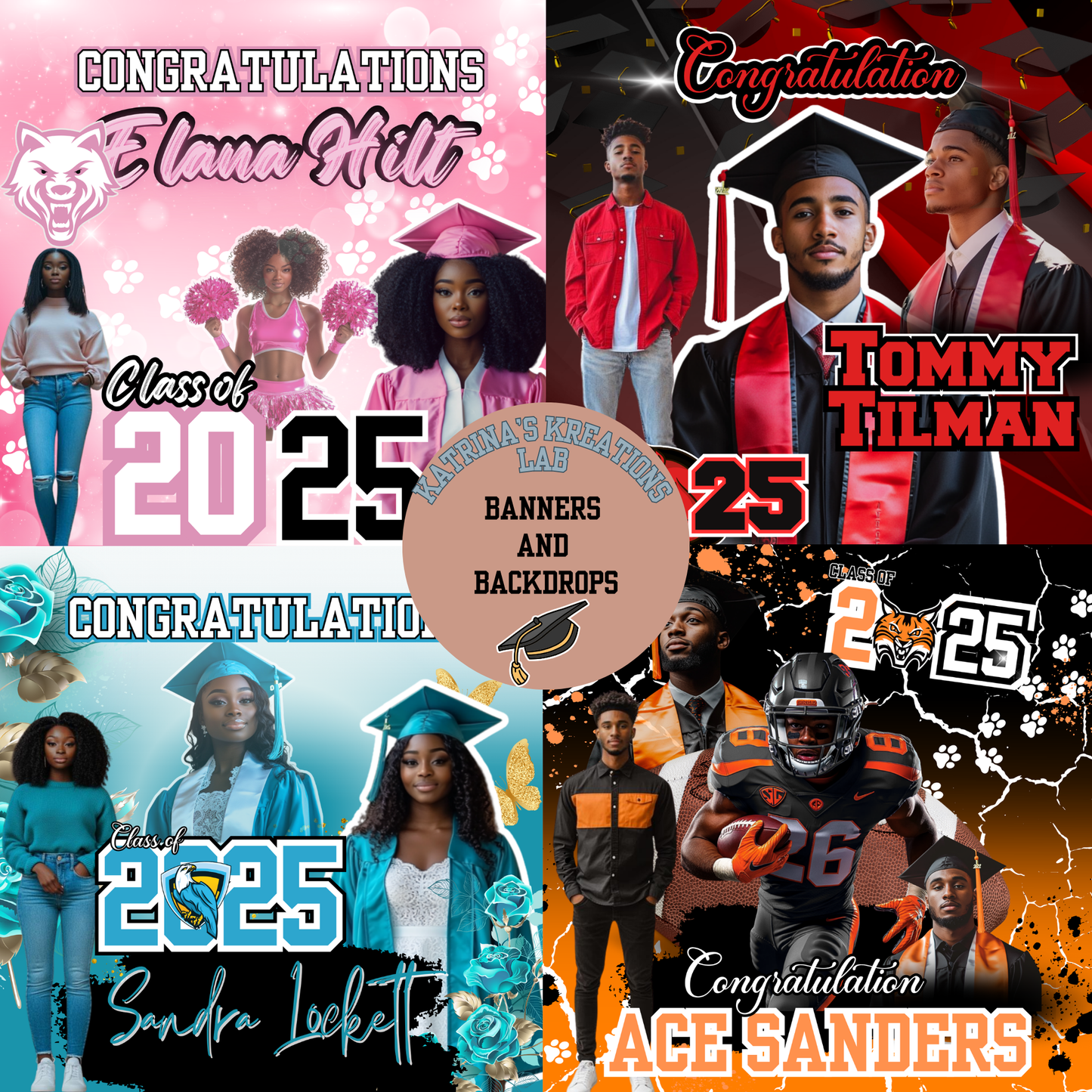 Graduation Banner Bundle