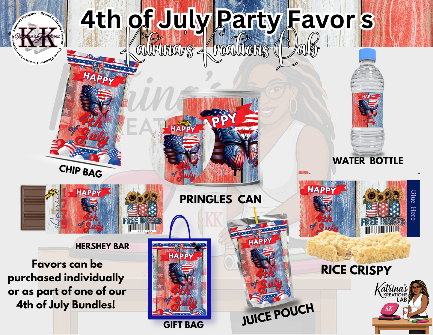 Fourth of July Freebie – 1 Party Favor Surprise Inside!