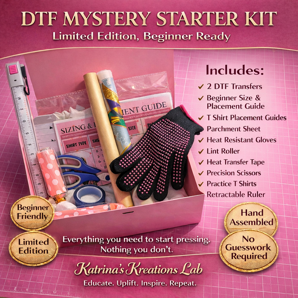DTF MYSTERY STARTER KIT FOR BEGINNERS (LIMITED EDITION)